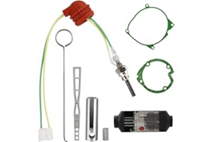 BNGXR Candeletta Universale in Ceramica,12V 24V 5KW 8KW Kit ceramico riscaldatore da parcheggio con candelette,Diesel Ad Aria Pezzi di Ricambio per Riscaldatore di Parcheggio,per auto,camion, barche