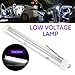 Produktbild 34cm LED Leuchtstoffröhre komplett Set mit Schalter, LED Modulator Tube, LED Niedervolt Lampe, 4.5w,6000K,500LM, 12-80V, LED Kompartiment Automobilbeleuchtung, Unterbauleuchte Küchenlampe