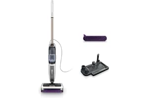 Shark SteamPickUp 3-in-1 Steam Mop for Hard Floors, Chemical-Free Cleaning, Cleans & Separates Wet & Dry Debris, 420ml Capacity, Inc. Extra Brush-roll, Storage Dock & Brush-Roll Holder, White SD200UK