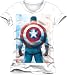 Produktbild Captain America T-Shirt Shield On Back Größe XL