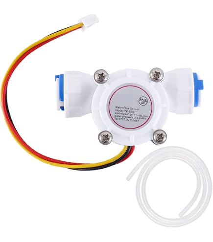 Wasserdurchflusssensor -1Pcs Water Hall Flow Effect Sensor Control Flowmeter G1/4 Für Wasserkühler