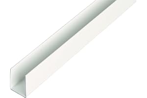 GAH-Alberts 498948 484521 - Profilo a U in plastica, 1000 x 18 x 10 mm, set da 11 pezzi