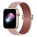 Produktbild GIPENG Kompatibel für Apple Watch Armband 38MM 40MM, Weiches Nylon Armband Ersatz für iWatch Series 4, Series 3, Series 2, Series 1 (38MM,Rosenpulver)