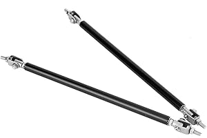 QIILU Tiranti Splitter Tiranti Splitter Paraurti Tiranti Splitter Paraurti Supporti Per Ascensore Per Auto 2 Pezzi, Barra Di Supporto Regolabile Regolabile In Acciaio Inossidabile Per Barra Di Sostegno Per
