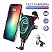 Produktbild wofalo Schnelles wireless charger Auto drahtlos ladegerät,QI drahtlos Schnellladestation, für iPhone 8/8 Plus/iPhone X, Samsung Galaxy S9/S9 Plus/Note8/S8/S8Plus/S7/S7Edge/S6Edge Plus/Note5 Alles Qi