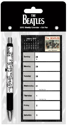 Preisvergleich Produktbild 2015 Weekly Pen the Beatles