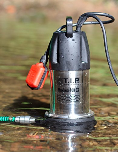 T.I.P. 30140 Schmutzwasser Tauchpumpe Baupumpe Maxima 400 SX, bis 24.000 l/h Fördermenge - 6