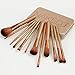 Urban Decay Naked 3 makeup cosmetic brush set 12 pcs travel size with metallic case
