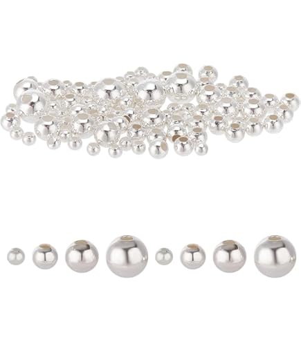 4 Stück 7 X 4 Mm, 925 Sterling Silber 4 Mm Perlkappen