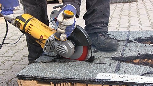 Nozar 6702164 Rip Cut HM-Trennscheibe 230 x 22,23 mm, Perfekt für alle Winkelschleifer aus Wolframcarbid Hartmetall-Segmenten, rot / silber - 2