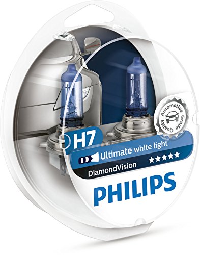 BOMBILLAS DE MEJORA DE FARO PHILIPS DIAMOND VISION H7 5000k