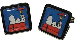 Mixed Up Dolly Snoopy & Woodstock Cufflinks