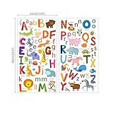 Decowall DA-1503A Tier-Alphabet Wandsticker Wandaufkleber Wandtattoo Kinderzimmer - 7