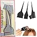 3 PC Hair Dye Brush Styling Dressing Tint Color Bleaching Salon Applicator