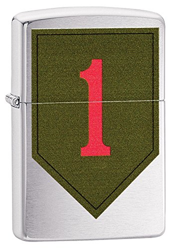 Zippo US Army 82nd Airborne Windproof Lighter - Brushed Chrome