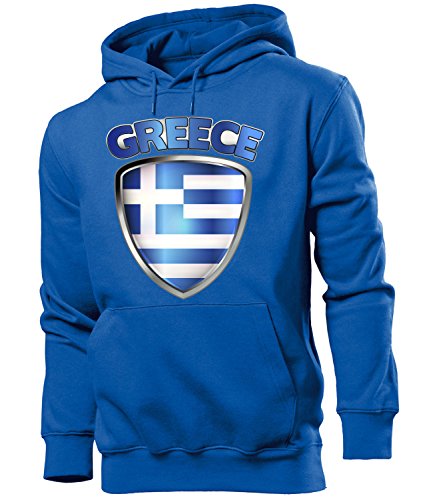 GRIECHENLAND 3333 Herren Hoodie (HKP-B) Gr. M