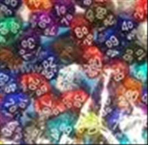 Preisvergleich Produktbild Chessex: Translucent Tens 10 Assorted Bag (50) [Toy]