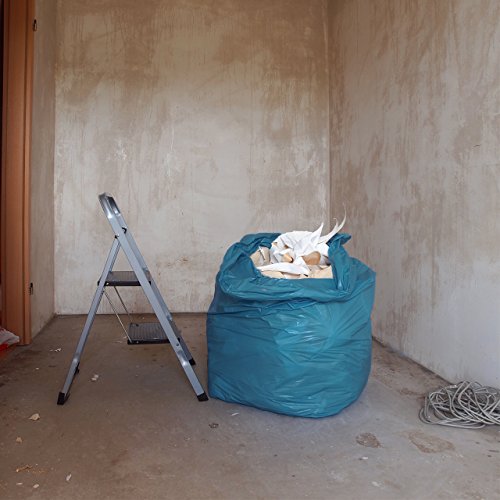 iLP 120 L Müllsäcke – extrem reißfest – 25er Rolle – Typ 100 extra – Abfall-Säcke XXL Abfallbeutel – 70 μ – 700×1100 mm – LDPE – perfekte Müllentsorgung für Haushalt Garten Gewerbe Baustelle – blau (1 Rolle) - 7