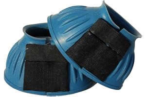 Rhinegold Schwarz Nubukleder Frauen Stiefel Klettverschluss-Übergreifstiefel