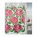 Price comparison product image Spirella Shower Curtain textile "Penelope rose-green"