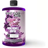 Factor360 Renkli Oto Yıkama K&ouml;p&uuml;ğ&uuml; Mavi Pembe Sarı Mor Renk Se&ccedil;enekleri Yoğun K&ouml;p&uuml;k Boya G&uuml;venli 1 KG ve 5 KG 1:15 Konsantre