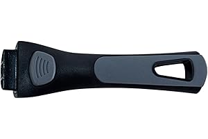 Pradel Excellence - Accessoire de Cuisson Pierra - Petit Manche Amovible 17 cm - Bakélite et Silicone - Compatible Casseroles, Poêles, Sauteuses et Woks