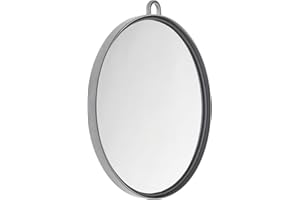 Efalock Professional Handspiegel mit Halter, silber, 1er Pack, (1x 1 Stück)