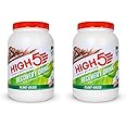 HIGH5 Recovery Drink, Plant Based Pea Protein, Promotes Recovery (Chocolate, 1.6kg) (Pack of 2)