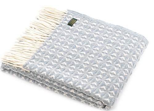 Lifestyle Cobweave pure new wool throw - Duck Egg blue by Tweedmill Textiles Lifestyle Cobweave pure new wool throw - Duck Egg blue by Tweedmill Textiles