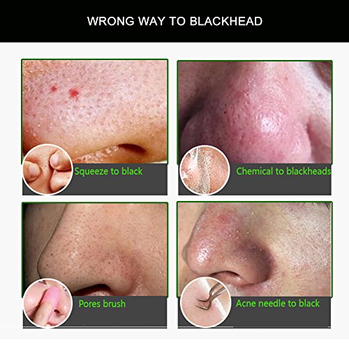 Peel Off Maske, Peel off Mitesser Maske, Schwarze Maske, Tiefenreinigung Peel Off Akne Mitesser Maske, natürliche Bambusholzkohle Black Mud Mask, Mitesser Entferner Maske entfernen Mitesser / Akne / Strawberry Nose - 7