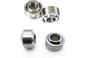 LUFAA Selbstschmierende Radial-Gelenklager GE4C GE5C GE6C GE8C GE10C GE12C GE15C GE17C GE20C GE25C GE30C 1-4St (Size : GE5C 4pcs)