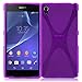 Produktbild Cadorabo ! Silikon TPU Schutzhülle im X-Line Design für Sony Xperia "Z2" in FLIEDER-VIOLETT