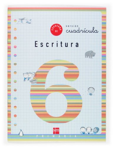 Cuaderno 6 de escritura, Cuadrícula 2 Primaria