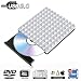 Produktbild Externes CD DVD Laufwerk USB 3.0,Tragbare CD DVD Brenner Extern Player Spieler Kompatibel für Apple MacBook Pro iMac Windows 7/8/10 Linux Laptops PC