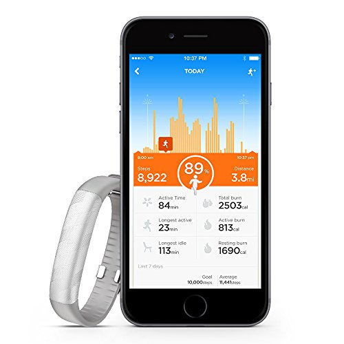 Jawbone 310004-002 UP2 Aktivitäts-/Schlaftracker-Armband silber - 6