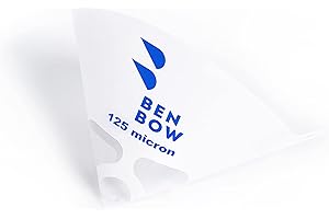 BenBow Paint strainer 125µ x 50 pieces - disposable paper filter with nylon mesh - for filtering paints and lacquers from contamination…