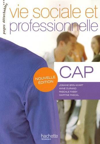 Download Vie sociale et professionnelle CAP