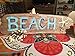 Produktbild Claude16Poe Treibholz Strand Schild rustikal 15 X 4 Beach Decor Beach House Breach Hochzeit Decor Rustikal Holz Schild Pelican