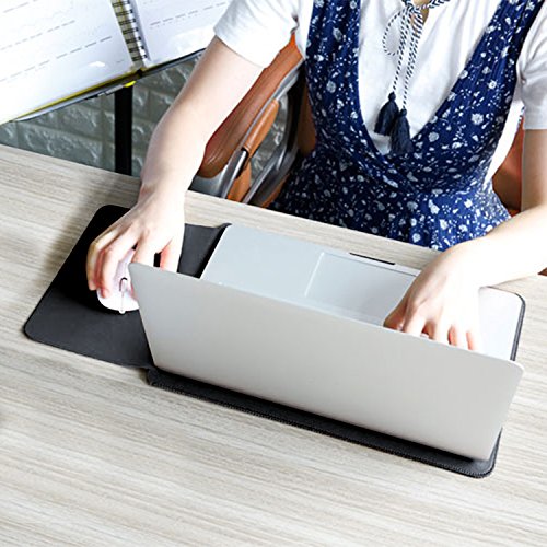 MacBook Air 13 Zoll Laptop Hülle, ZXK CO Luxus Mikrofaser Leder Laptop Tasche Wasserresistente Laptop Hülsen Beutel Abdeckung für MacBook Air &Macbook Pro 13.3 Zoll Ultra Dünn Case Cover mit Mauspad - 8