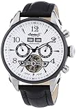 Ingersoll Herren-Armbanduhr XL Seattle Chronograph Automatik Leder IN4512WHBK
