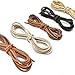 Produktbild Vancool 2mm x 2m Leder Schnur Wildleder String für Armband Halskette Perlen Schmuck DIY Handgefertigte Handwerk Making, 5 Stück, 5 Farben