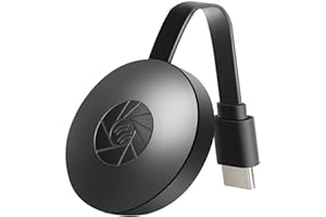 AIRSHI Adaptador de Pantalla Inalámbrica de TV, Adaptador de Dongle de Pantalla Inalámbrica 1080P 4K UHD Sound Smart para Proyector para Conferencia para Monitor para Clase en Línea