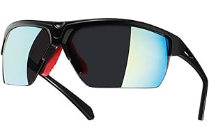 FB Supplies Crivit - Occhiali sportivi con lenti intercambiabili, 3 design, 3 paia di lenti per tutte le condizioni