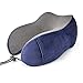 Produktbild HAHAJY U-förmige Memory Foam Nackenkissen Soft Slow Rebound Raumfahrtkissen Solid Neck, Deep Blue, 28x14x30cm