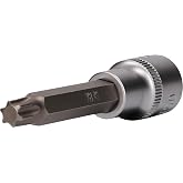 BRILLIANT TOOLS BT022986 1/2 Inch Bit Screwdriver Torx 100 mm T X50 [Powered by KS Tools]