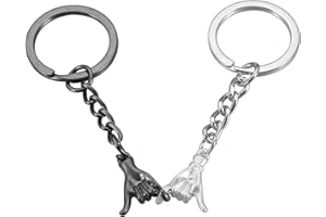 FLEURE ESME Pinky Promise Gift Couple Gifts Matching Couples Stuff Gifts for Boyfriend Girlfriend Best Friend Him Her Matching Keychains for Couples Wife Husband One Year Anniversary Valentines Day Birthday Gifts