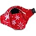 TOZIES Baby Toddler Soft Indoor Play Shoes / Slippers NON SLIP Designed to Stay on (12-18 months) SNOWFLAKES