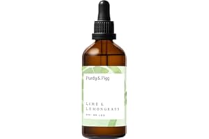 Purdy & Figg | Oh! de Loo Toilet Freshener | 90ml | Lime & Lemongrass Natural Air Freshener Spray | Odour Eliminator for Bathroom & Home | Essential Oil-Based Deodoriser | Uplifting Citrus Scent.