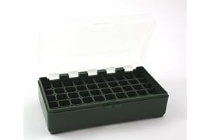 Fritzmann Scatola per munizioni in plastica per 50 cartucce .338Lapua Mag.- .300 Win.Mag