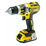 taladro percutor wurth 18v Duraderos y robustos DEWALT DCD795D2-QW - Taladro Percutor a bateria sin escobillas XR 18V 13mm 60Nm con 2 baterías Li-Ion 2,0Ah con maletín TSTAK